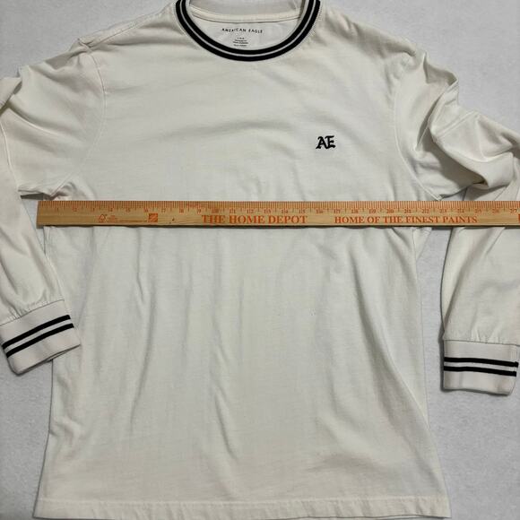 American Eagle Sweatshirt Men’s Size Large Crewneck Long Sleeve Logo Top NWOT - Picture 3 of 7